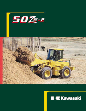 Kolové nakladače Kawasaki 50Z IV-2