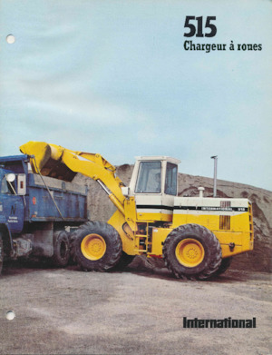 Kolové nakladače International Harvester 515