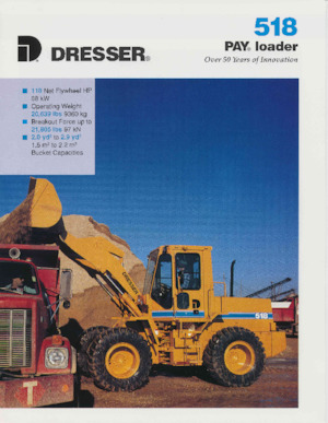 Kolové nakladače International Harvester 518