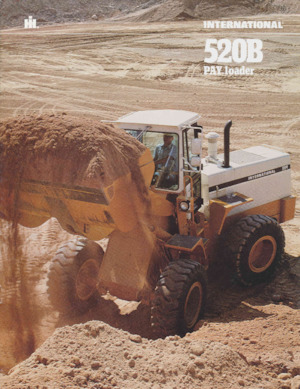 Kolové nakladače International Harvester 520B