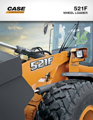 Kolové nakladače Case 521 F