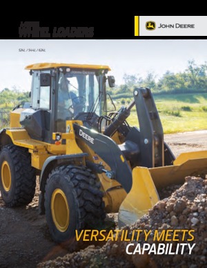 Kolové nakladače John Deere Construction 624L