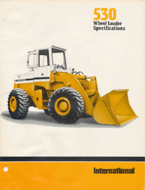 Kolové nakladače International Harvester 530