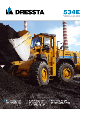 Kolové nakladače Dressta 534 E