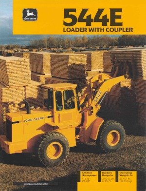 Kolové nakladače John Deere Construction 544 E TC