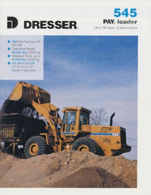 Kolové nakladače Dresser 545