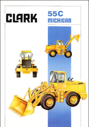 Kolové nakladače Clark Michigan 55C