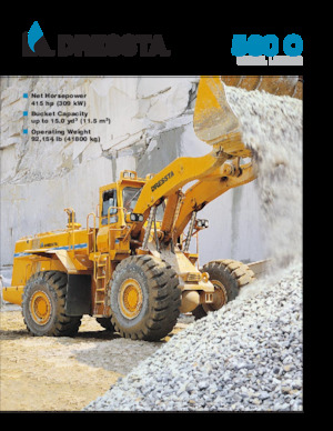 Kolové nakladače Dressta 560 C