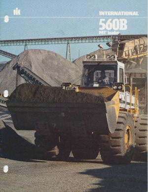 Kolové nakladače International Harvester 560B