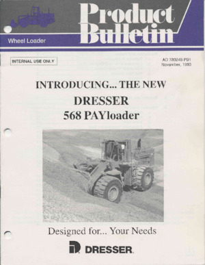 Kolové nakladače International Harvester 568