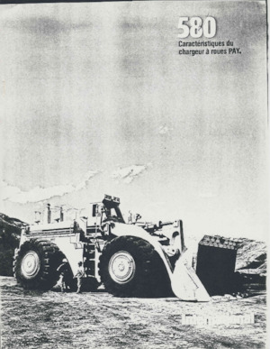 Kolové nakladače International Harvester 580