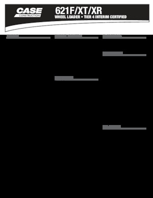Kolové nakladače Case 621 F