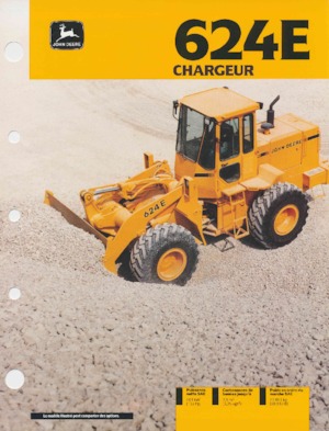 Kolové nakladače John Deere Construction 624 E