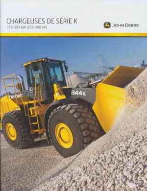 Kolové nakladače John Deere Construction 844 K