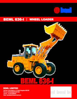Kolové nakladače Beml 636-I