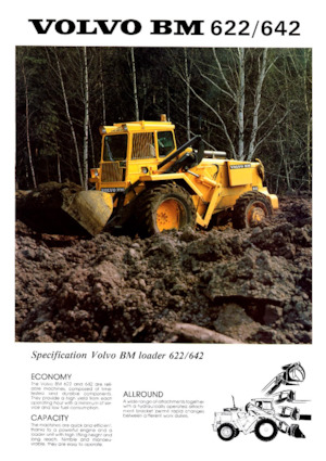 Kolové nakladače Volvo 642