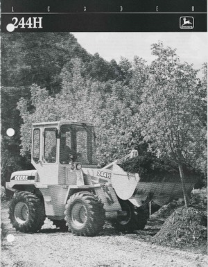 Kolové nakladače John Deere Construction 244 E