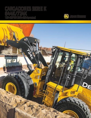 Kolové nakladače John Deere Construction 644K