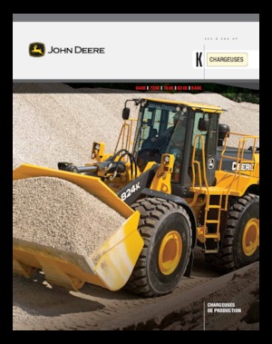 Kolové nakladače John Deere Construction 644K