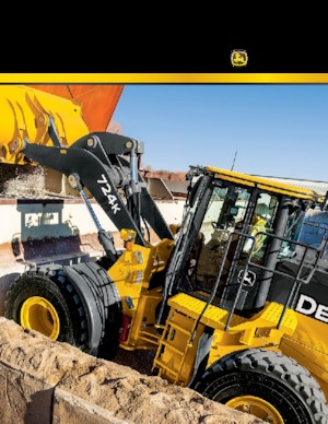 Kolové nakladače John Deere Construction 644K