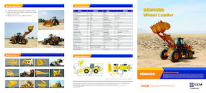 Kolové nakladače SEM 658D