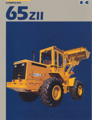 Kolové nakladače Kawasaki 65Z II