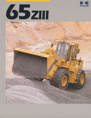 Kolové nakladače Kawasaki 65Z III
