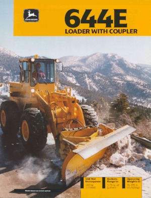 Kolové nakladače John Deere Construction 664 E TC