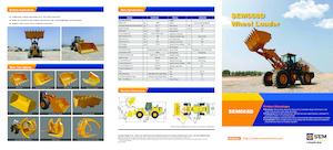 Kolové nakladače SEM 668D