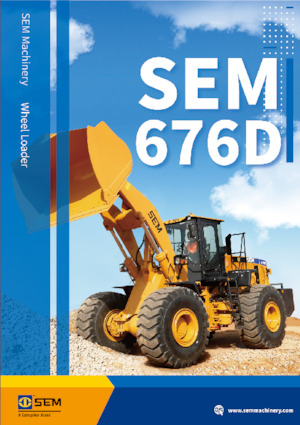 Kolové nakladače SEM 676D