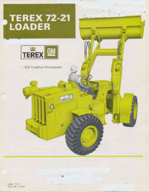 Kolové nakladače Terex 72-21