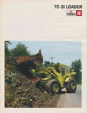 Kolové nakladače Terex 72-31