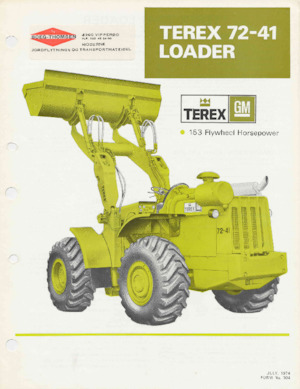 Kolové nakladače Terex 72-41