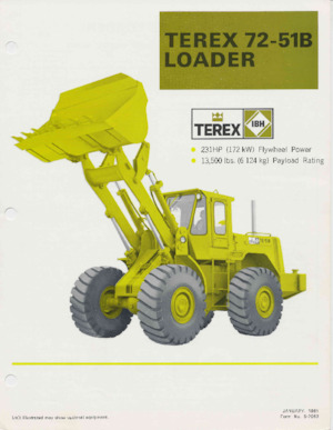 Kolové nakladače Terex 72-51 B