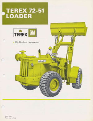 Kolové nakladače Terex 72-51