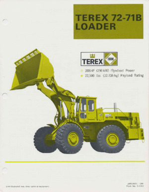 Kolové nakladače Terex 72-71 B