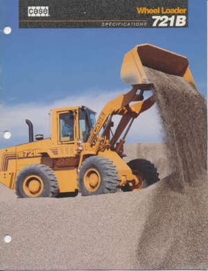 Kolové nakladače Case 721 B