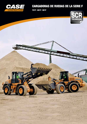 Kolové nakladače Case 921 F ZB