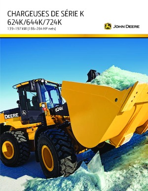 Kolové nakladače John Deere Construction 724 K