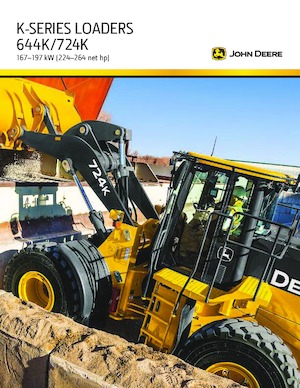 Kolové nakladače John Deere Construction 644K