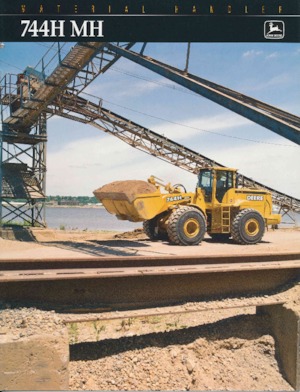 Kolové nakladače John Deere Construction 744 H MH