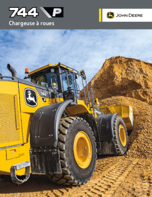 Kolové nakladače John Deere Construction 744 P