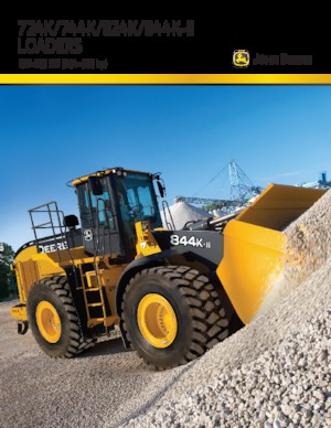 Kolové nakladače John Deere Construction 824K-II