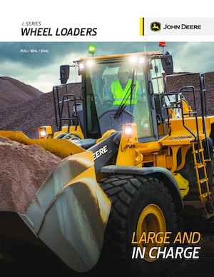 Kolové nakladače John Deere Construction 844L