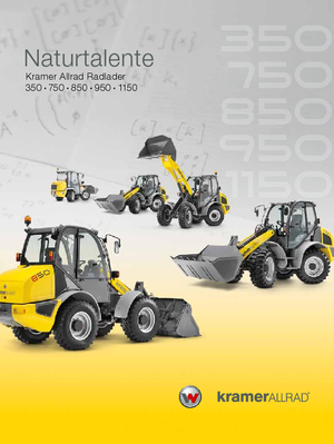 Kolové nakladače Kramer 350