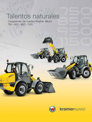 Kolové nakladače Kramer 750