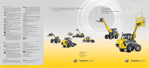 Kolové nakladače Kramer 750 T