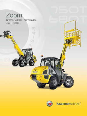 Kolové nakladače Kramer 750 T