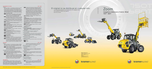 Kolové nakladače Kramer 750 T