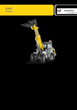 Kolové nakladače Kramer 8085T